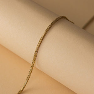 Fuchsschwanzkette katinée Eloise Silber 925/ Gold plattiert