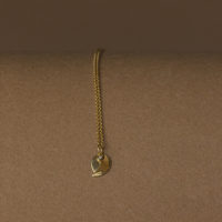 Anhänger katinée petit Silber 925/ Gold plattiert