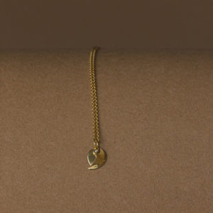 Anhänger katinée petit Silber 925/ Gold plattiert