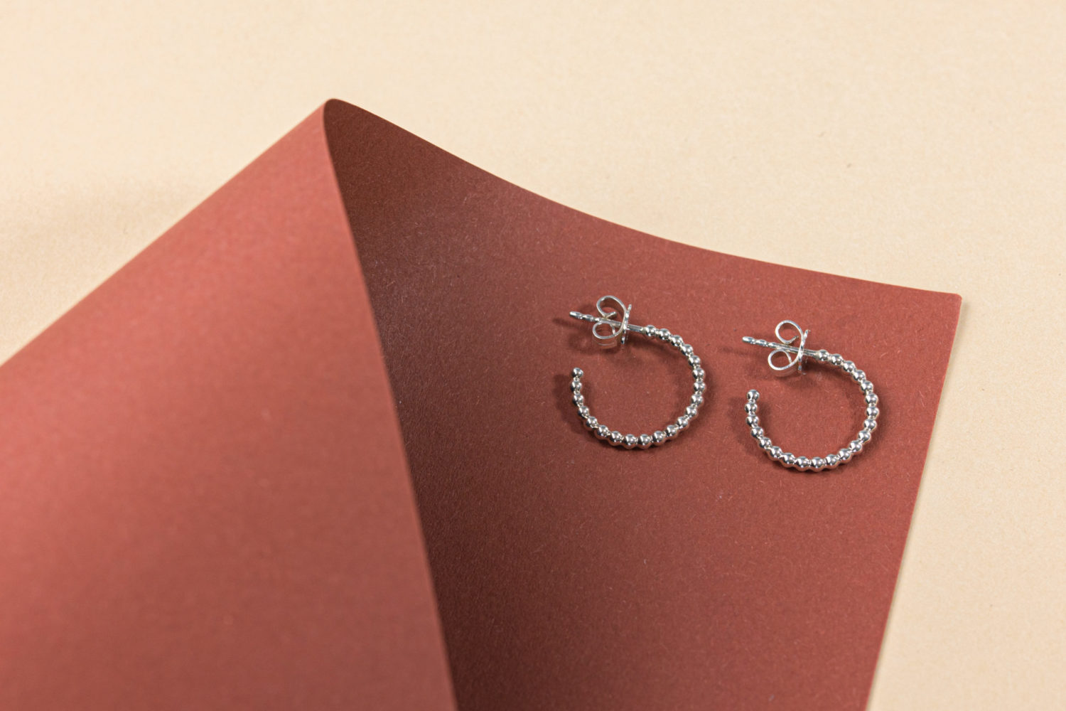 Creolen katinée Natalie petit corde Silber 925/