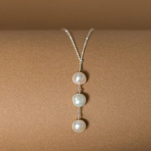 Collier katinée Julia Silber 925/ Perle