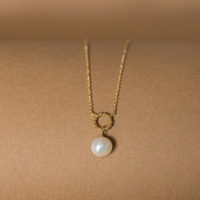 Collier katinée Natalie Perle Silber 925/