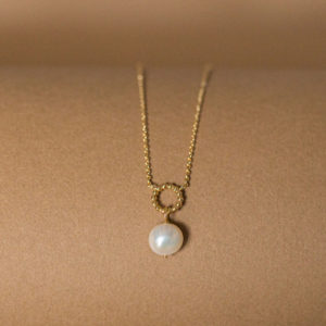 Collier katinée Natalie Perle Silber 925/