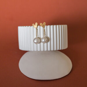 Ohrhänger katinée Sophie petit Silber 925/ Gold plattiert Perle