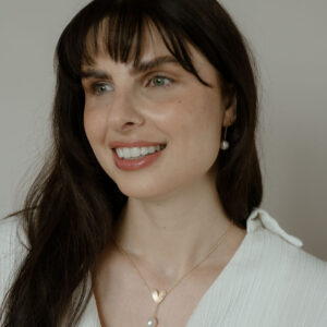 Collier katinée Sophie petit Silber 925/ Gold plattiert Perle